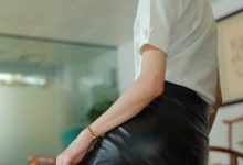 [IESS异思趣向] 2022.06.14 丝享家1117：小六《咖啡丝皮裙》[77P／111MB]-套图岛