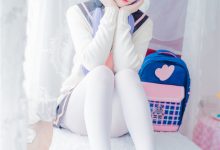 兔玩映画 — 独角兽校服 [40P-275M]-套图岛