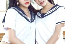 [Ligui丽柜] 2023.01.06 《双生花-花季岁月》小熊&汐汐 [81+1P-95M]-套图岛