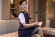 唐安琪空姐角色扮演拍摄花絮 [1V-1.3G]-套图岛