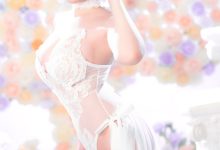 [星之迟迟]2023 3月计划C FGO 玛修婚纱 [78P+1V-425MB]-套图岛