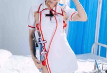 Tina很妖孽呀 - 白色护士妹妹 [48P-219MB]-套图岛