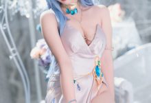 宮本桜 - NO.12 Nikke胜利女神 海伦娜礼服 [19P-176MB]-套图岛