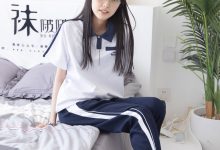 [BoBoSocks袜啵啵]NO.207 稚予-aj板鞋、白棉袜、油亮白丝、校服裤里丝[140P／5.25GB]-套图岛