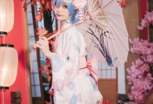 [神沢永莉] 蕾姆和风 [47P-218M]-套图岛