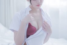 你十七鸽 - NO.03 白色护士 [110P+1V-535MB]-套图岛