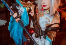 源纱希喵喵喵 - NO.13 申鹤 [15P-269MB]-套图岛