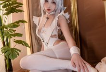 杏仁曲奇 - 碧蓝航线 恶毒白兔 [40P-229MB]-套图岛