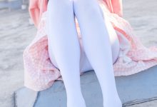 稚乖画册 -晴空06 夜夜 天台粉裙 [82P-0.98GB]-套图岛