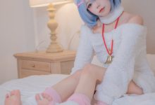 黏黏团子兔 T3特典 蕾姆咩咩 [53P-570M]-套图岛