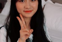 初夏女神 NO.005 沙沙 牛仔M码长裙搭小黑皮鞋[112P+1V-5.25GB]-套图岛