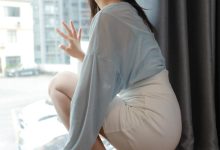 [IESS异思趣向] 2023.03.31 丝享家 1407 小婕《柔软蝴蝶结》[87P-90M]-套图岛