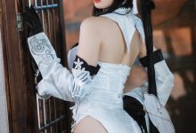 焖焖碳 -  碧蓝航线 鎮海 白黑礼服 [23P-182MB]-套图岛