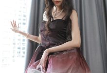 [IESS异思趣向] 2023.04.30 丝享家 1437 团团 《黑色吊带袜》[90P-110.4M]-套图岛