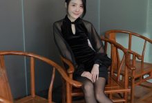 [IESS异思趣向] 2023.05.05 丝享家 1442 婉萍《黑色蔷薇》[86P-89M]-套图岛