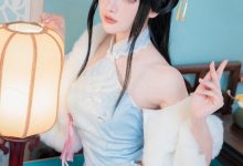 紫氯氯 - 能代 貅 旗袍 [18P-38MB]-套图岛