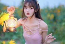 兔子Zzz不吃胡萝卜 -  蓝调向日葵少女 [28P-316MB]-套图岛