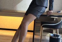 [Pilot]NO.008 爱穿正装的OL小乐-OL珠光灰[63P／144MB]-套图岛