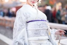 雨波 2024年1月 銀鈿和服 Silver Kimono [46P-250MB]-套图岛