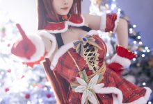 星之迟迟 2023-12月计划A 赛马娘-大和赤骥 圣诞衣装 [47P-330MB]-套图岛