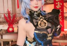 小瑶幺幺-甘雨海灯节礼服单人版[40P+13V]-套图岛