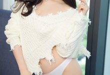 [Ugirls尤果网]爱尤物 2024.01.07 No.2755 夏美 白色毛衣 [35P-99MB]-套图岛