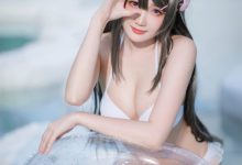 瓜希酱 – 樱岛麻衣 泳装 [28P-107MB]-套图岛