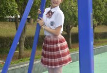 初夏女神 NO.099 双双 大红JK套[130P+1V／4.98GB]-套图岛