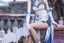 大大卷卷小卷 - 原神甘雨 旗袍 [18P-83MB]-套图岛