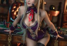 阿包也是兔娘 -黑枪呆兔女郎 [25P-626MB]-套图岛