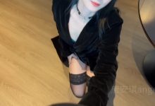 唐安琪性感黑色薄纱服拍摄花絮 [90P+2V-2.1G]-套图岛