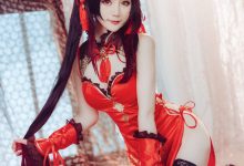 yui金鱼 NO.013 时崎狂三 旗袍 [8P-106MB]-套图岛