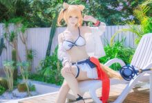 yui金鱼 NO.020 空泳装 [9P-250M]-套图岛