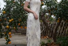 初夏女神 NO.128 依依 寒冬旗袍风[140P+1V／3.27GB]-套图岛