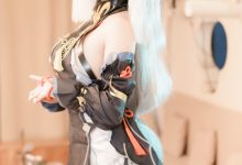 洛璃LoLiSAMA-申鹤-冷花幽露[83P+1V-1.06G]-套图岛