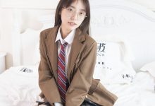 [BoBoSocks袜啵啵]NO.370 稚予-板鞋、白棉袜、灰色棉船袜[140P+1V／5.48GB]-套图岛