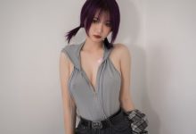 柒柒要乖哦 - NO.53 小灰兔 [71P+1V-510MB]-套图岛