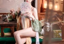 [蜜汁猫裘] 守财狐仙 粉黛 [56P+1V-1.85G]-套图岛