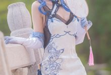 坂坂白 NO.005 甘雨旗袍 [15P-157.58 MB]-套图岛