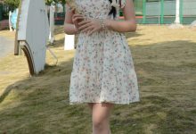 初夏女神 NO.159 双双 迎春碎花裙[140P+1V／5.68GB]-套图岛