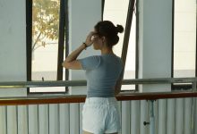 月下摄影 NO.001 茜茜~舞蹈热身作为拉拉队长，每天必修课就是加强舞蹈训练！[111P+1V／3.68GB]-套图岛