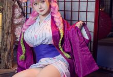 麻花酱 - 鬼灭之刃 甘露寺 [22P1V-395MB]-套图岛