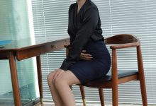 [IESS异思趣向] 2024.07.19 丝享家 1798 婉萍《黑色衬衣》[88P-67MB]-套图岛