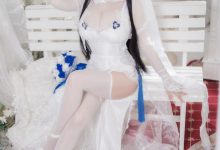 末夜787-舰长图-95式婚纱[34P-629MB]-套图岛