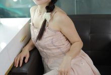 [IESS异思趣向] 2024.08.05 丝享家 1812 小婕《藕粉吊带裙》[88P-58.6M]-套图岛