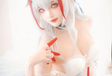 瓜希酱-碧蓝航线-镇海旗袍[15P-25MB]-套图岛