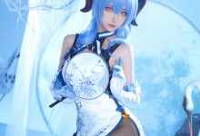 Seya-狮砸 –NO.010 原神 甘雨青花瓷 [12P-139MB]-套图岛