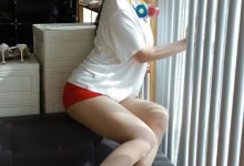 [IESS异思趣向] 2024.08.20 丝享家 1826 秋秋《白T红裙》[82P-71.2M]-套图岛