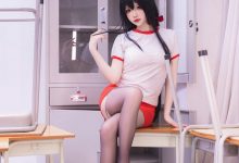 雪晴Astra –  碧蓝航线 大凤 体操服[56P-747M]-套图岛