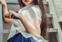 yuuhui玉汇 (Kokuhui) – 天台猫猫+黑犬机器人女友[32P-151.6M]-套图岛